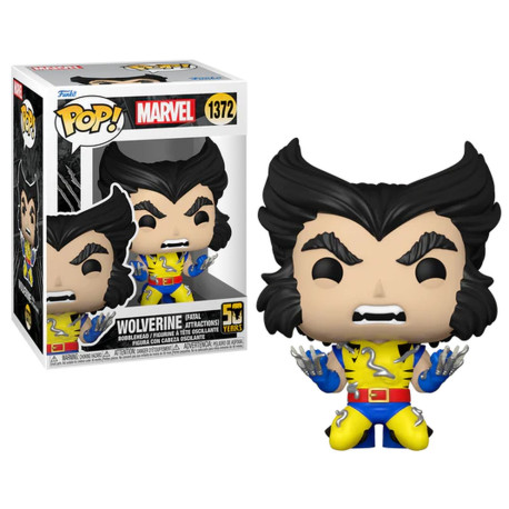 Figurine - Pop! Marvel - Wolverine 50th - Wolverine (Fatal Attractions) - N° 1372 - Funko