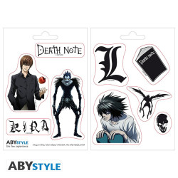 Stickers - Death Note - Icones Death Note - 2 planches de 16x11 cm