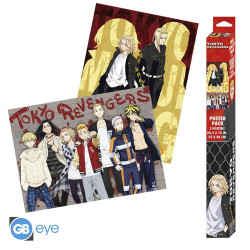 Set de 2 Posters - Tokyo Revengers - Série 1 - 52 x 38 cm - ABYstyle