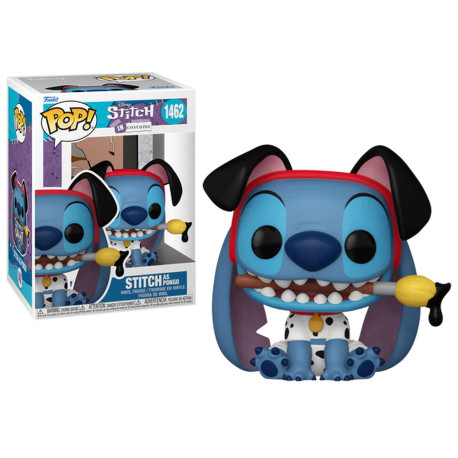 Figurine - Pop! Disney - Stitch in Costume - Stitch en Pongo - N° 1462 - Funko