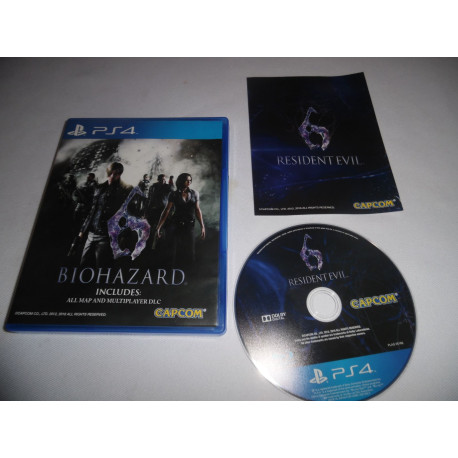 Jeu Playstation 4 - Resident Evil 6 / Biohazard 6 - PS4