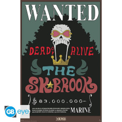 Poster - One Piece - Wanted Brook - 91.5 x 61 cm - GB eye