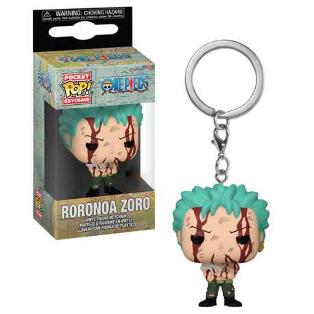 Porte-clé - Pocket Pop! Keychain - One Piece - Roronoa Zoro - Funko