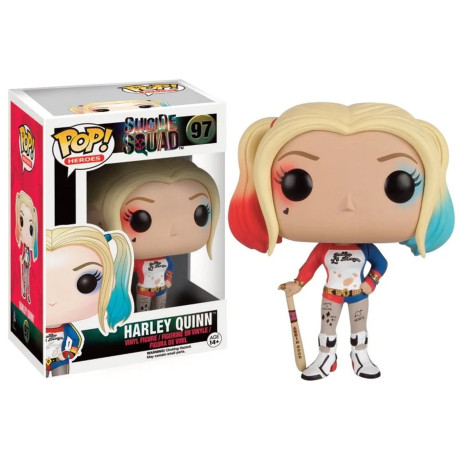 Figurine - Pop! Heroes - Suicide Squad - Harley Quinn - N° 97 - Funko