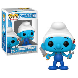 Figurine - Pop! TV - Les Schtroumpfs - Schtroumpf Bricoleur - N° 1519 - Funko