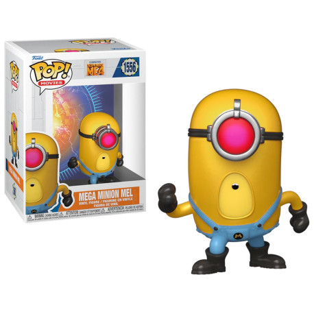 Figurine - Pop! Movies - Moi Moche et Méchant 4 - Mega Minion Mel - N° 1556 - Funko
