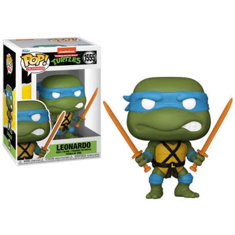 Figurine - Pop! TV - Teenage Mutant Ninja Turtles - Leonardo - N° 1555 - Funko