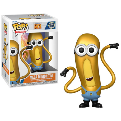 Figurine - Pop! Movies - Moi Moche et Méchant 4 - Mega Minion Tim - N° 1557 - Funko