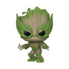 Figurine - Pop! Marvel - We are Groot - Groot as Wolverie - N° 1396 - Funko