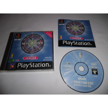 Jeu Playstation - Qui Veut Gagner des Millions? Junior - PS1