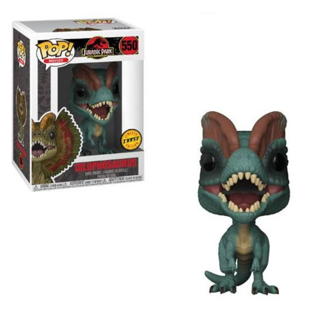 Figurine - Pop! Movies - Jurassic Park - Dilophosaurus (Chase) - N° 550 - Funko