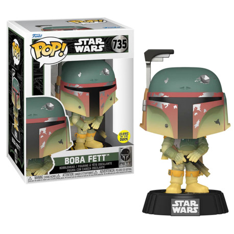 Figurine - Pop! Star Wars - Fett Legacy - Boba Fett (GITD) - N° 735 - Funko