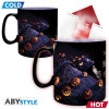 Mug / Tasse - Disney - Thermo-réactif - L'Etrang Noël de Mr Jack - Jack & Lune - 460 ml - ABYstyle