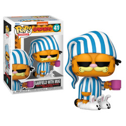 Figurine - Pop! Comics - Garfield - Garfield avec Mug - N° 41 - Funko