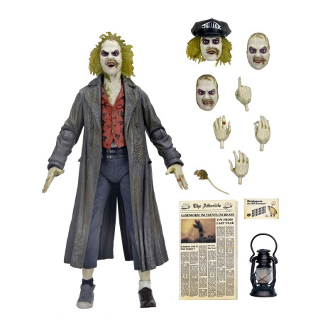 Ultimate Beetlejuice de NECA : la figurine Tour Guide The Bio-Exorcist de 18 cm capture l'excentricité de Beetlejuice