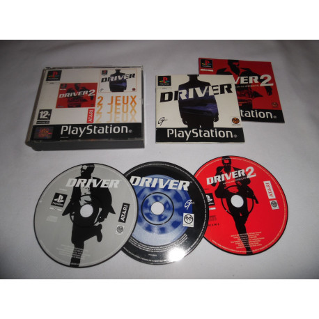 Jeu Playstation - Driver (2 jeux) - PS1