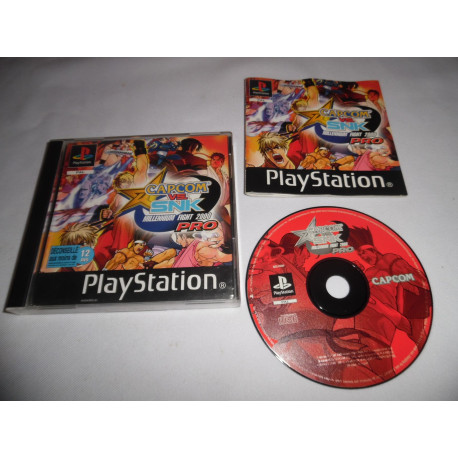 Jeu Playstation - Capcom vs SNK Pro Millennium Fight 2000 - PS1