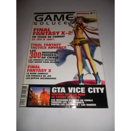Magazine - Game Soluces - n° 1 - Final Fantasy X-2