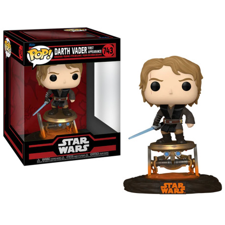Figurine Funko Pop! Dark Vador N° 743 : Dark Vador dans sa première apparition, version Pop! Star Wars