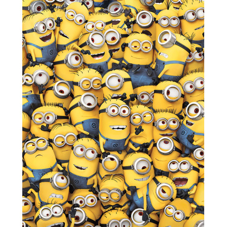 Poster - Moi, moche et méchant 2 - Many Minions - 40 x 50 cm - Pyramid International