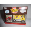 Figurine - Bitty Pop! Rides - Marvel - Deadpool et camion Chimichanga - Funko