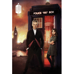 Poster - Doctor Who - London Fire - 61 x 91 cm - Pyramid International 