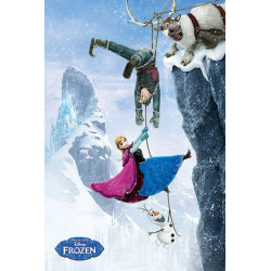 Poster - La Reine des Neiges - Hanging - 61 x 91 cm - Pyramid International