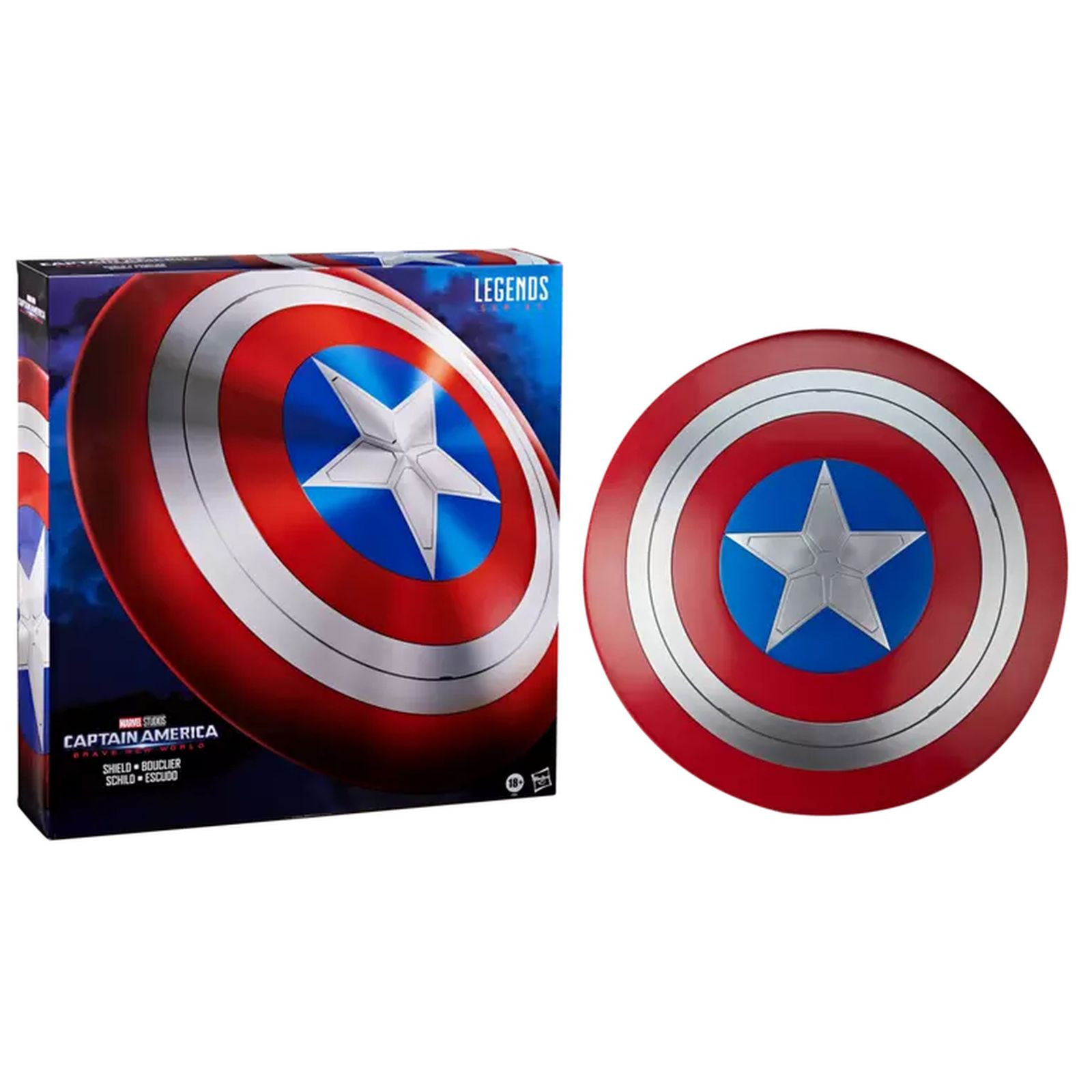Réplique Marvel Legend Captain America Brave New World Bouclier Hasbro