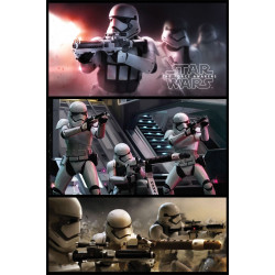Poster - Star Wars - VII Stormtrooper Panel - 61 x 91 cm - Pyramid International