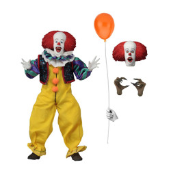 Figurine - Ça / It - Retro Pennywise (1990) Clothed - NECA
