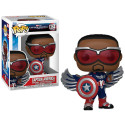 Figurine - Pop! Marvel - Captain America Brave New World - Captain America - N° 1364 - Funko