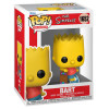 Figurine Funko Pop! TV Bart Simpson - N° 1652 : l'icône rebelle des Simpson en version vinyle
