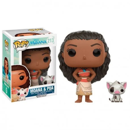 Figurine - Pop! Disney - Vaiana - Moana & Pua - N° 213 - Funko