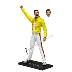 Figurine - Queen - Freddie Mercury Yellow Jacket - NECA