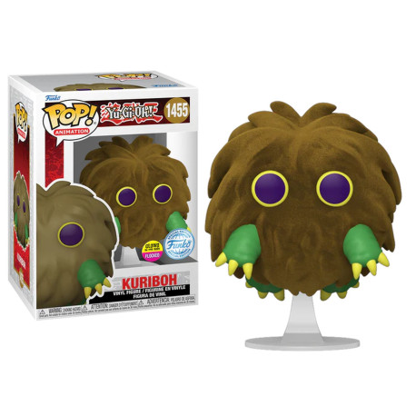 Figurine - Pop! Animation - Yu-Gi-Oh! - Kuriboh (Flocked) (GITD) - N° 1455 - Funko