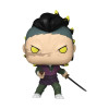 Le regard intense de Genya Shinazugawa en version Funko Pop! Découvrez la figurine Demon Slayer.