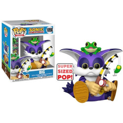 Funko Pop! Big : Le pêcheur le plus cool de Sonic en figurine vinyle !
