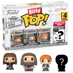 Pack de 4 Figurines - Bitty Pop! Harry Potter - Hermione - N° 03 07 02 - Funko