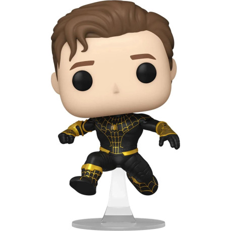 Figurine - Pop! Marvel - Spider-Man : No Way Home - Black & Gold Suit - N° 1073 - Funko