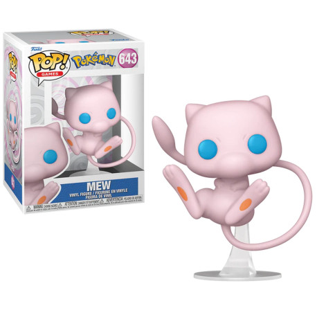 Figurine - Pop! Games - Pokémon - Mew - N° 643 - Funko