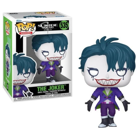 Figurine - Pop! Heroes - Suicide Squad Isekai - Joker - N° 535 - Funko