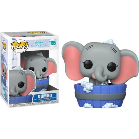 Figurine - Pop! Disney - Dumbo - Dumbo in the Bathtub - N° 1195 - Funko