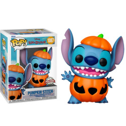 Figurine - Pop! Disney - Lilo & Stitch - Pumpkin Stitch - N° 1087 - Funko