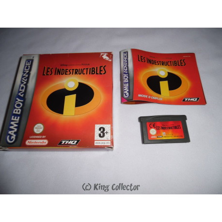 Jeu Game Boy Advance - Disney Pixar Les Indestructibles - GBA