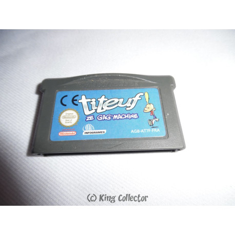 Jeu Game Boy Advance - Titeuf Ze Gag Machine - GBA