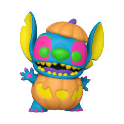 Figurine - Pop! Disney - Lilo & Stitch - Stitch Citrouille Black Light - N° 1498 - Funko
