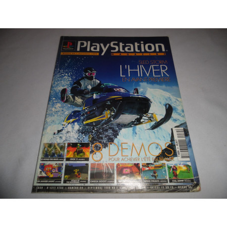 Magazine - Playstation Magazine - n° 34 - Sled Storm l'hiver en avant-première