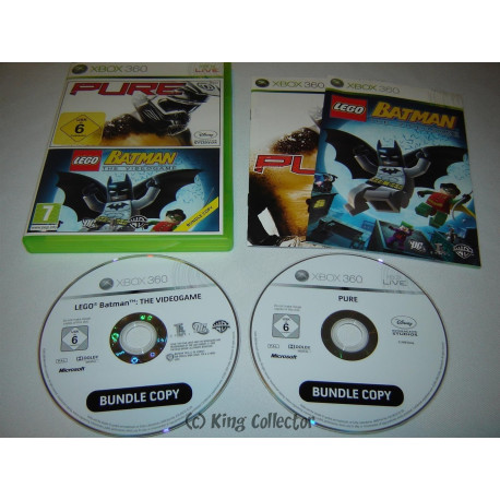 Jeu Xbox 360 - Pure / Lego Batman : Le Jeu Video