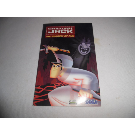 Notice - Playstation 2 - Samurai Jack the Shadow of Aku