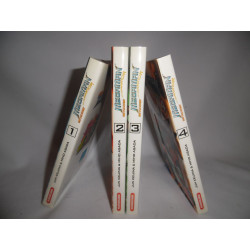 Lot mangas - Mega Man NT Warrior Battle Story- Tomes 1 à 4 - Edition Kurokawa